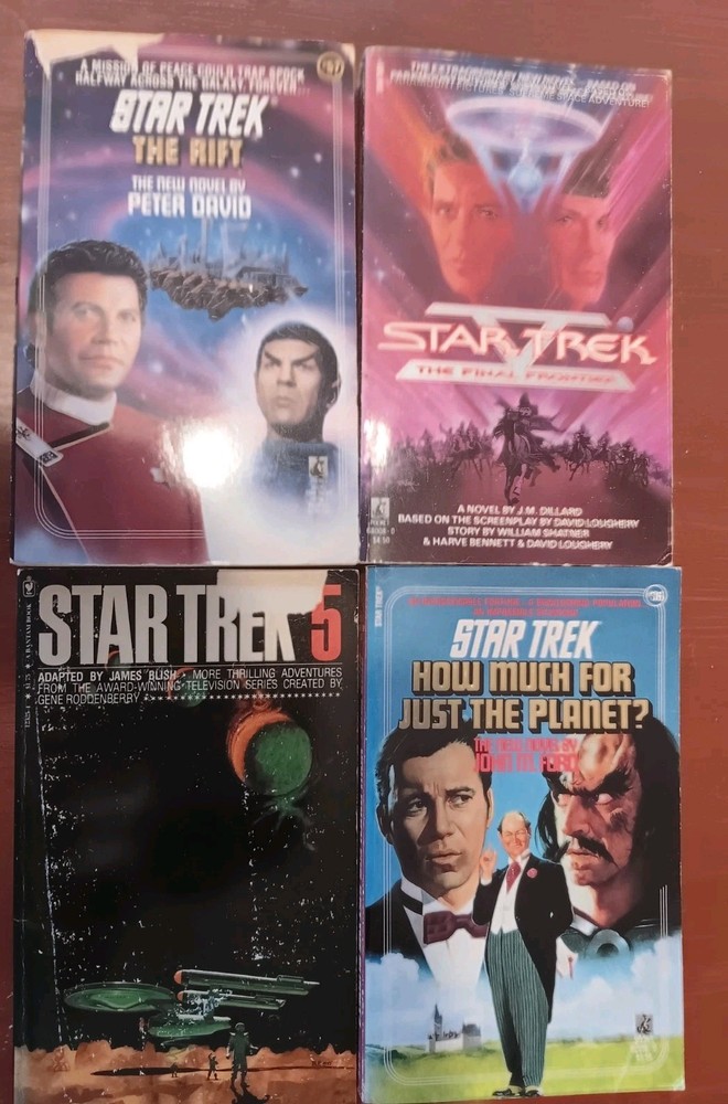 STAR TREK CDs, Encyclopedia, paperbacks books, and comics