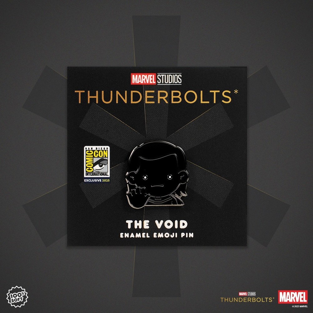 Marvel The Void Enamel Pin SDCC 2025 Thunderbolts Comic-Con Exclusive
