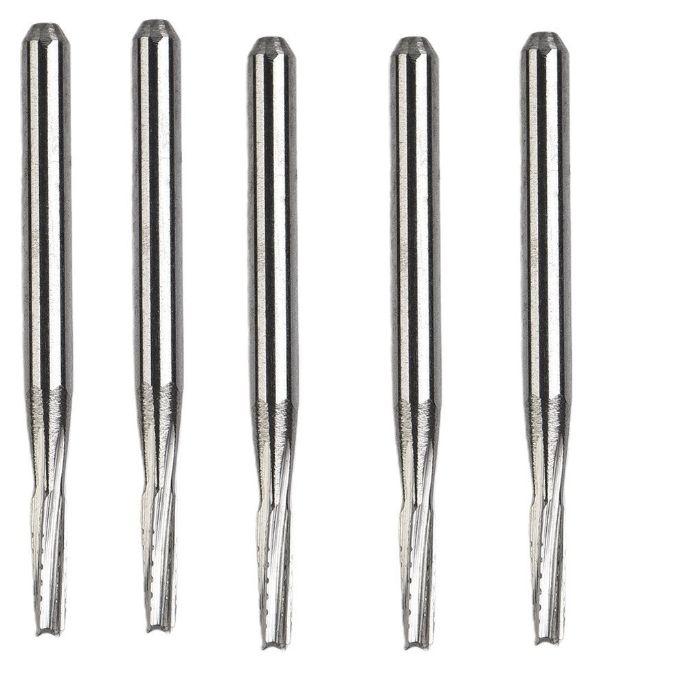 5PCS Automotive Drill Bits for Windshield Fixing 1mm Tapered Carbide Tools