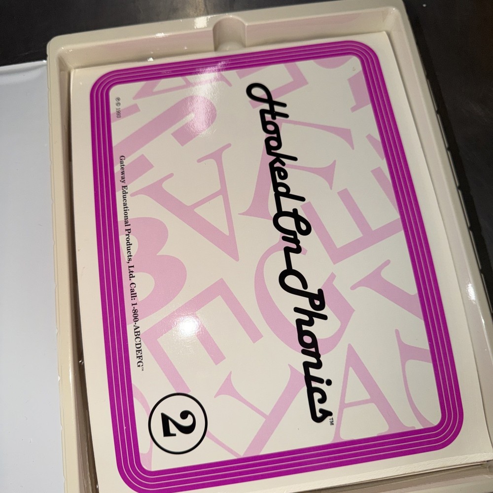 Vintage 1992 Hooked On Phonics Complete Set By Gateway Educational Products