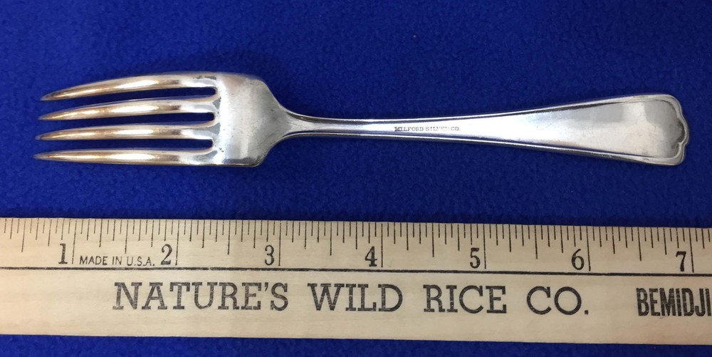 Dinner Fork Milford Silver Co Vintage Silverplate 7"