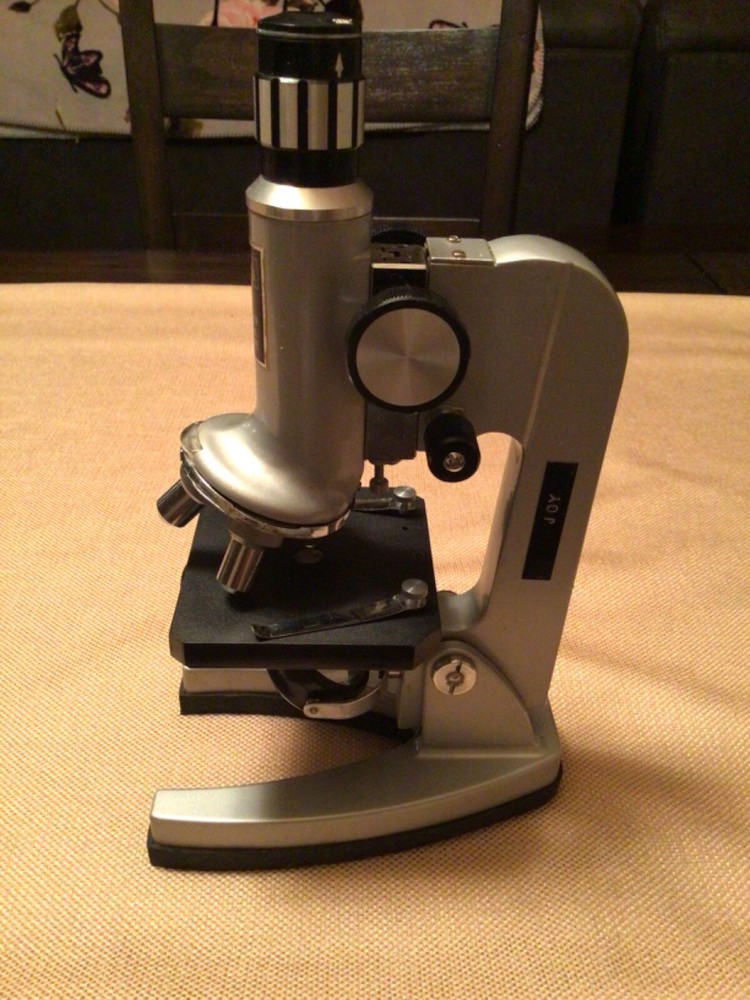 VINTAGE Sears Microscope Set 1200X Zoom Microscope *UNTESTED*