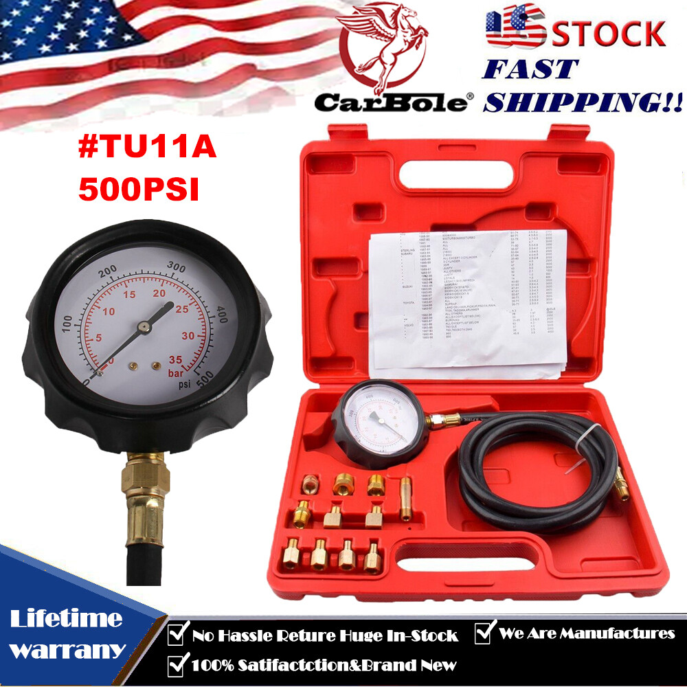 AT Automatic Transmission Engine Oil Pressure Tester Gauge Diagnostic Tools US