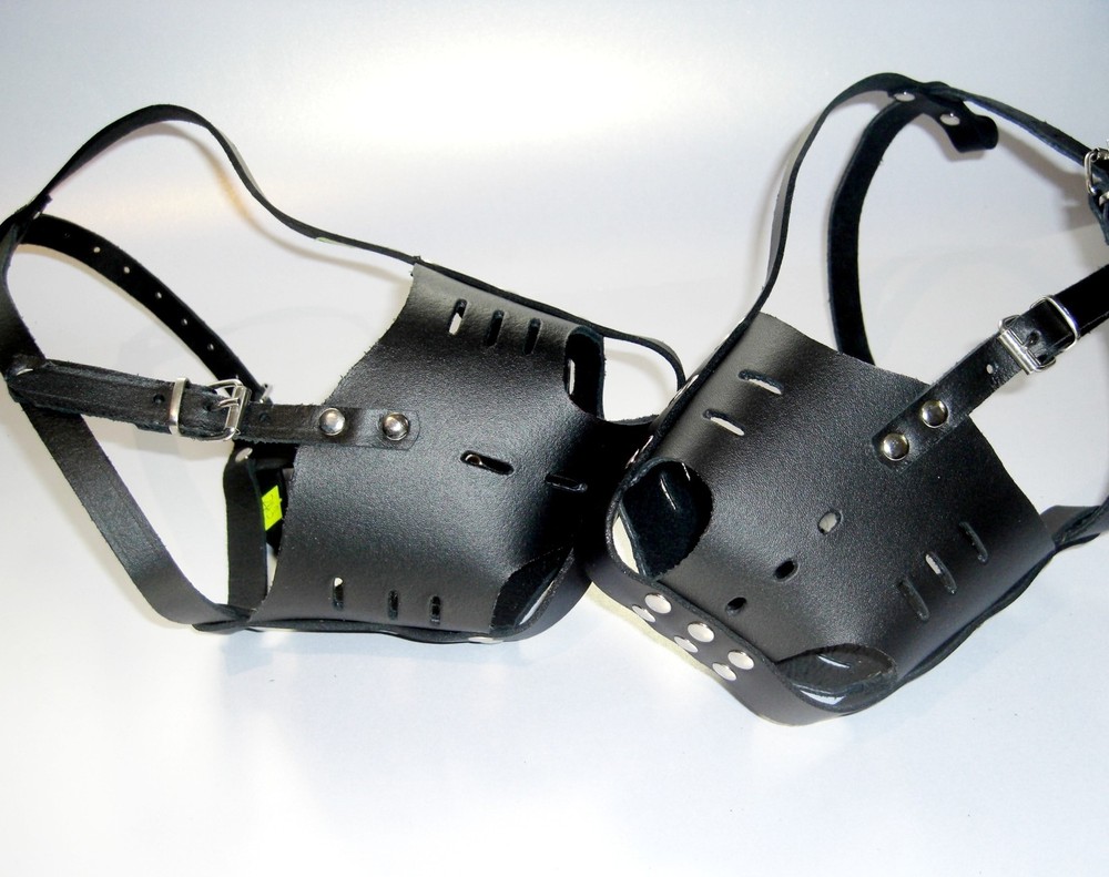 Strong Real leather Dog Muzzle German Shepherd and Other