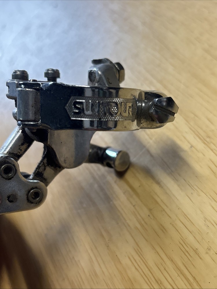 Suntour Spirit Front Derailleur Reverse Pull 28.6 Clamp Bottom Pull Cable Stop