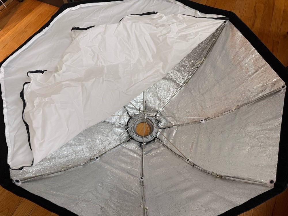 Large Paul C. Buff Octagonal Softbox With Diffuser Panel - 43” - Lightly Used