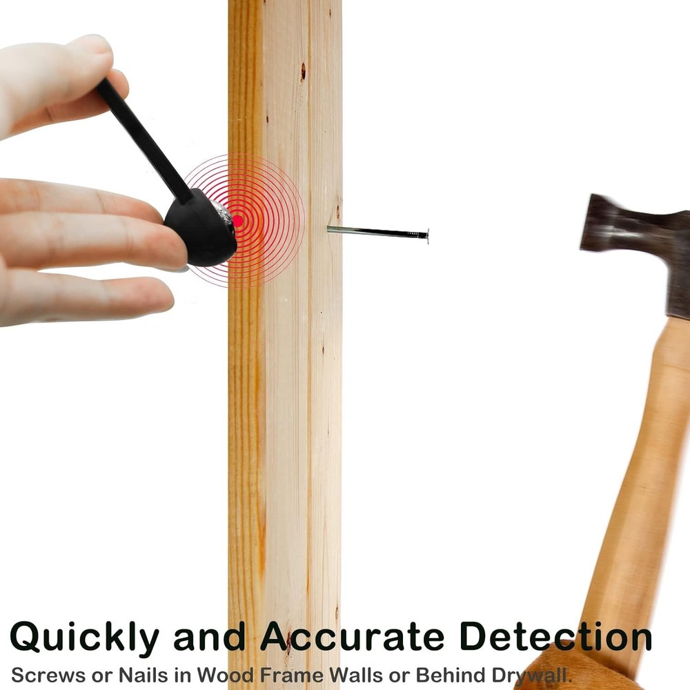 Precision Magnetic Wall Stud Finder - Essential Tool for Home Improvement