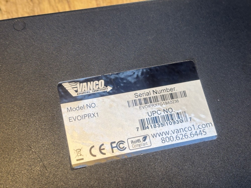 Evolution EVOIPRX1 And EvoIpTR1 HDMI over IP Receiver