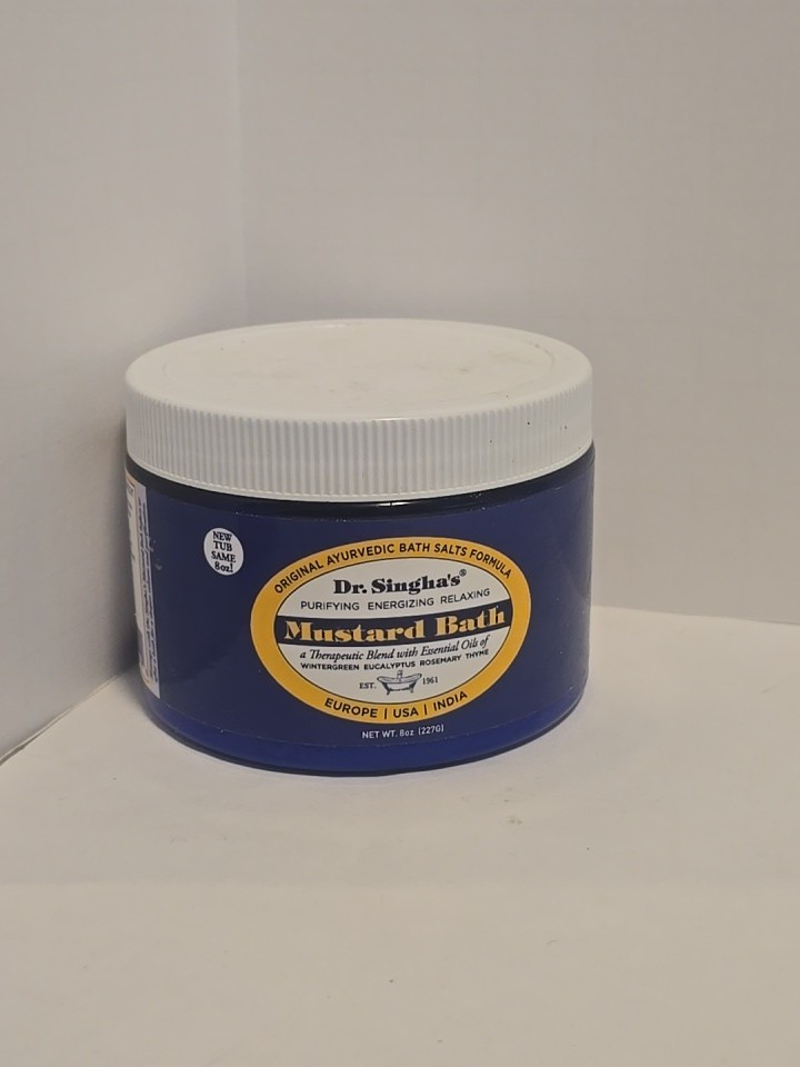 Dr. Singha's Mustard Bath 8 oz Pwdr