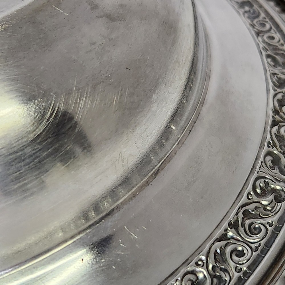 Reed & Barton Large Round Serving Bowl 1201