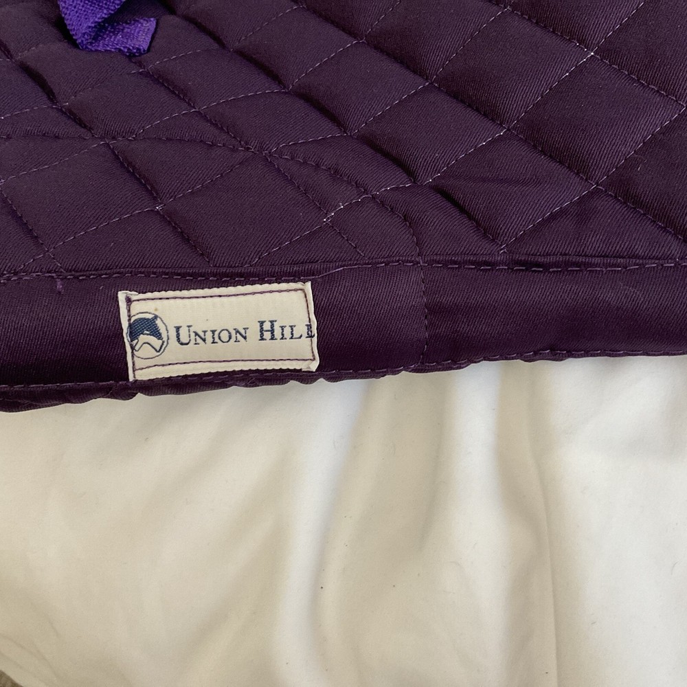 Union Hill Saddle Pad- Purple
