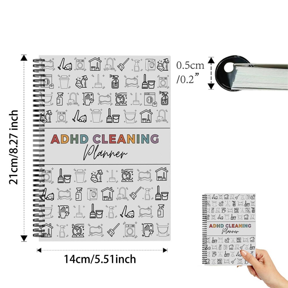 ADD/ADHD Cleaning Schedule Book