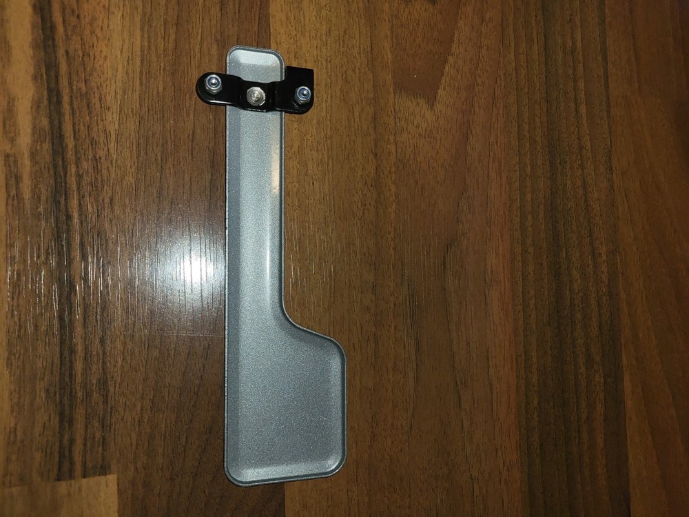 New Durable Gray Silver Steel Flag Replacement For Missing Or Broken Mailbox