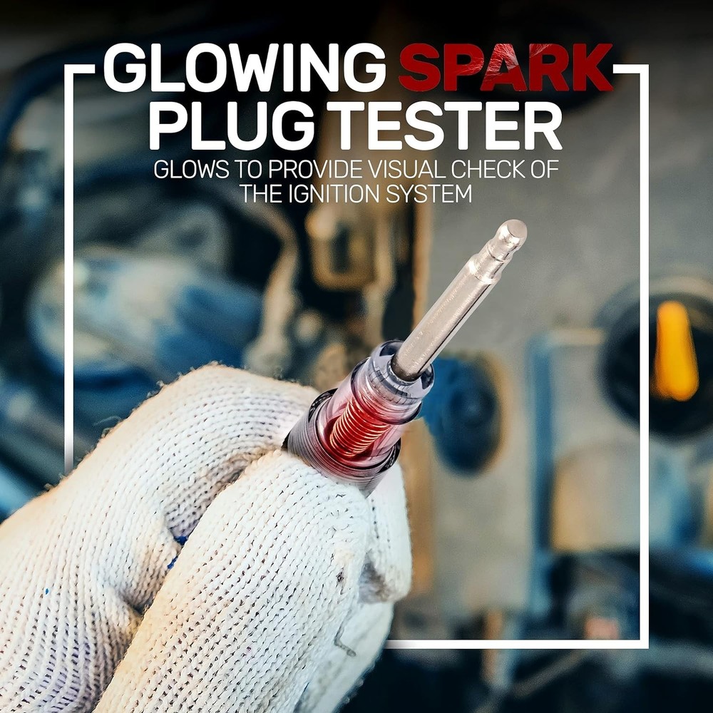 Ram-Pro Spark Tester, Plug Engine Ignition Tester, 6-12 Volt Fool-Proof – Pic...