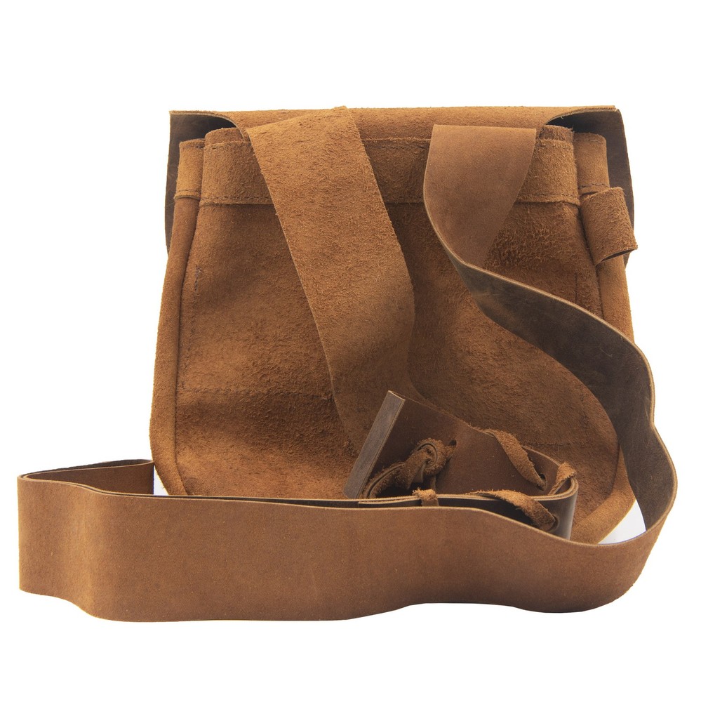 Muzzle-Loaders Kit Carson Suede Leather Shooting Bag - Muzzleloader Possibles