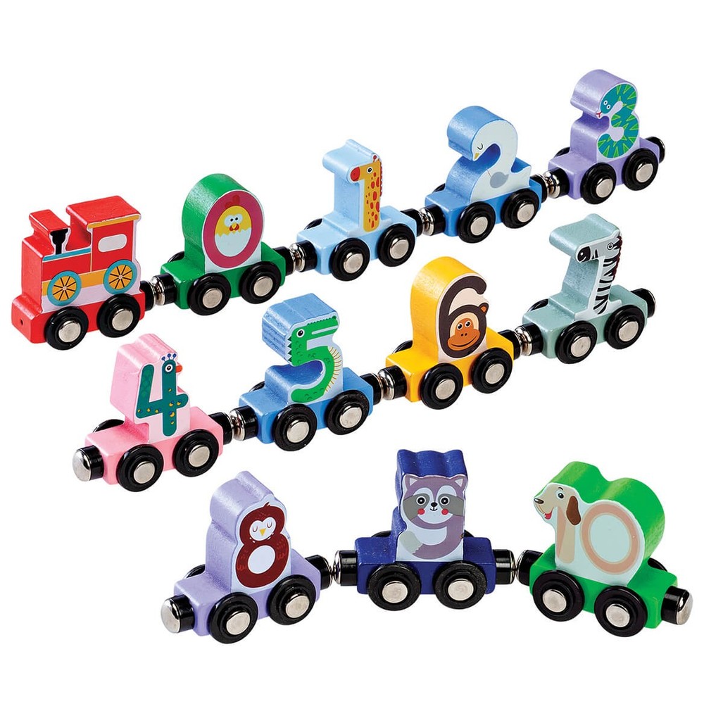 Magnetic Animal Number Train