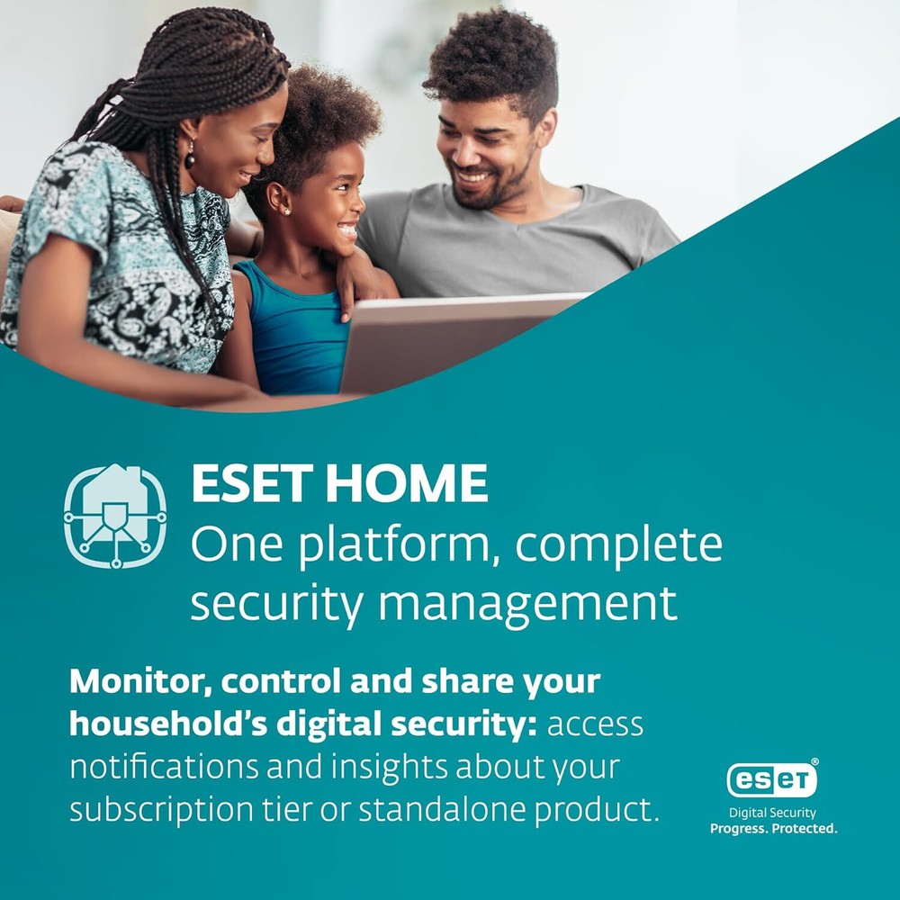 ESET HOME INTERNET SECURITY PREMIUM 2026 10 DEVICE 2 YEAR PC MAC ANDROID EMAIL