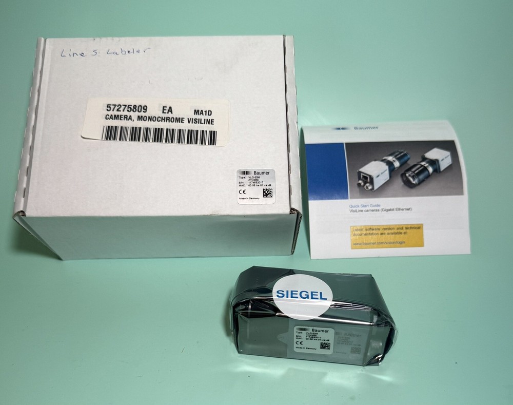 Baumer Monochrome Visiline Camera VLG-23M