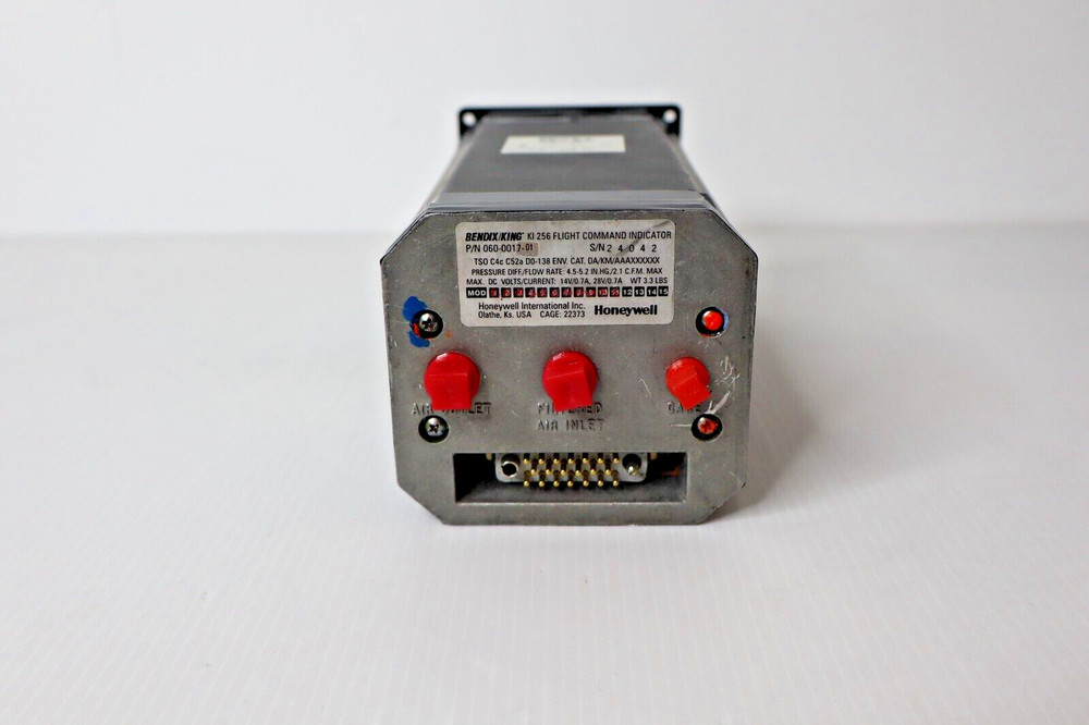 Bendix King KI 256 Flight Command Indicator 060-0017-01 Overhauled FAA 8130 Form