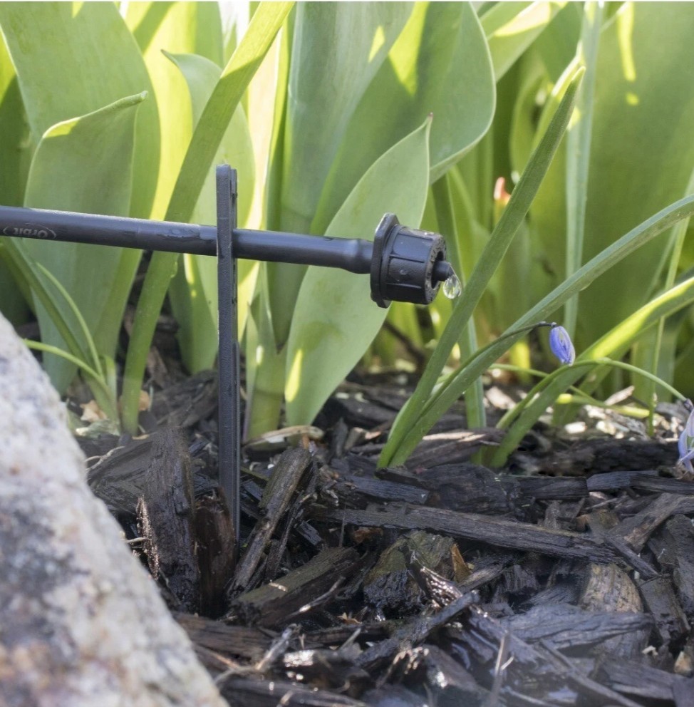 10-Pack ORBIT 67225 Drip Irrigation Plastic Pressure-Compensating Dripper 1 GPH