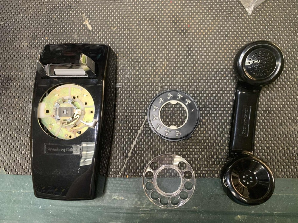 Stromberg-Carlson Miniwall Phone Black