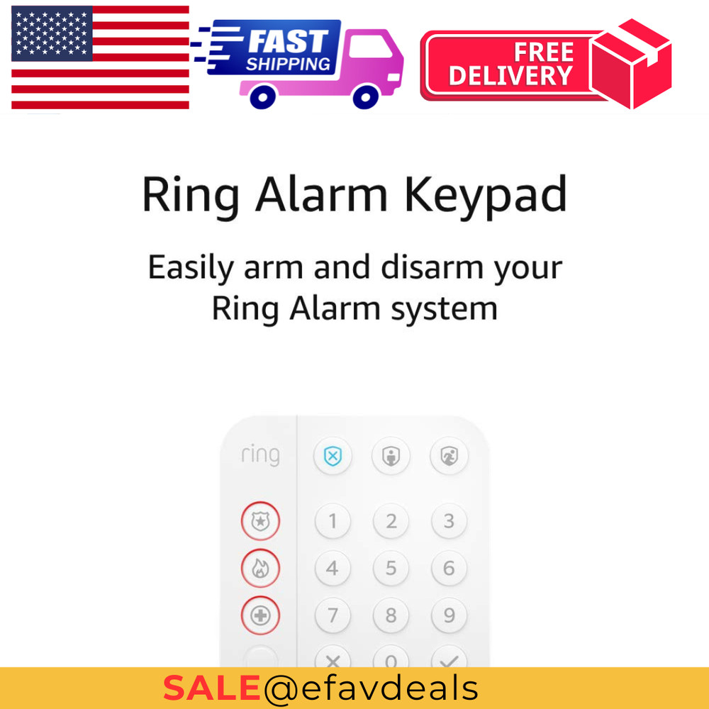 Ring - Alarm Keypad (2nd Gen) - White