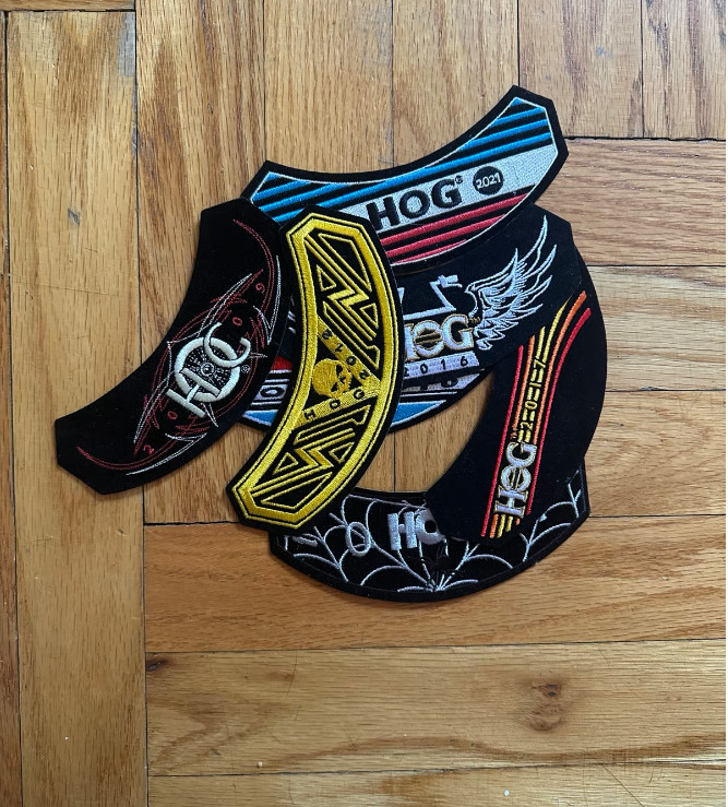 HOG Harley Owners Group Patches