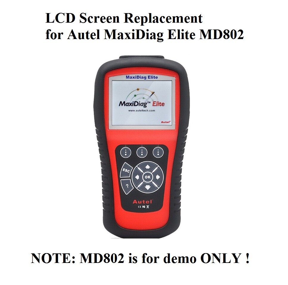 LCD Screen Display Replacement for Autel MaxiDiag Elite MD802 scanner
