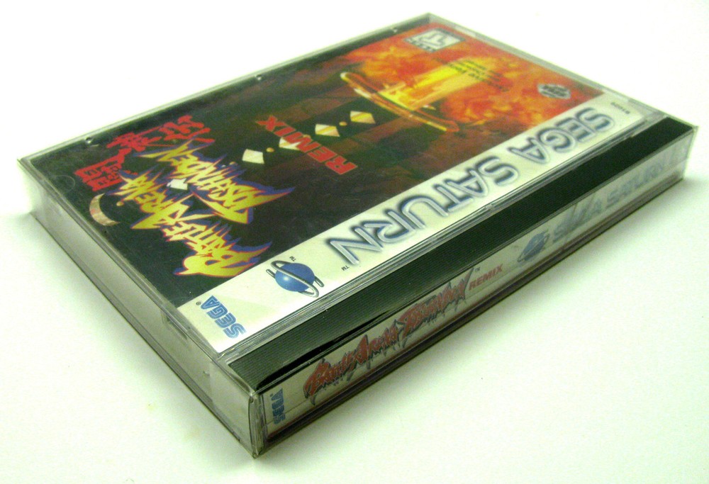 10x SEGA SATURN CIB GAME - CLEAR PLASTIC PROTECTIVE BOX PROTECTOR SLEEVE CASE