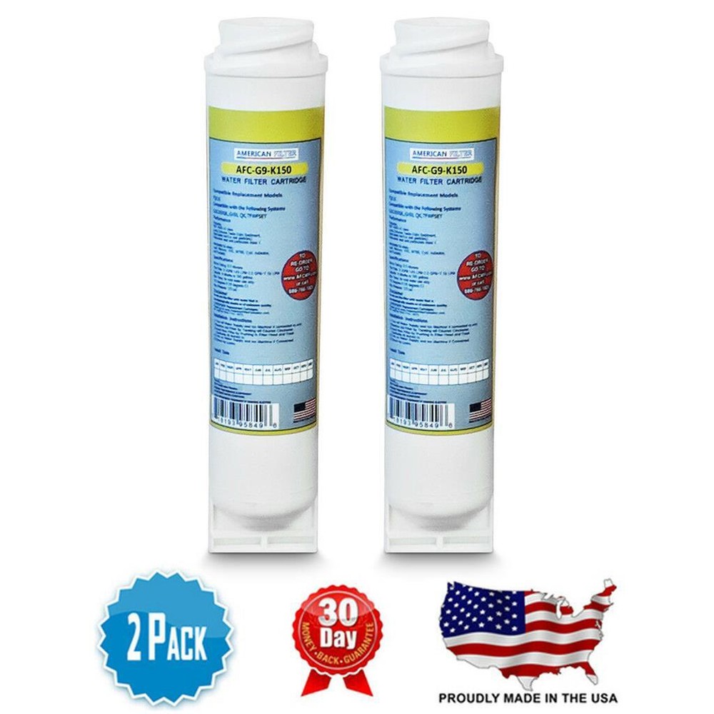 AFC® #AFC-G9-K150, Compatible with GE® FQK1K Water Filter - 2 Pack
