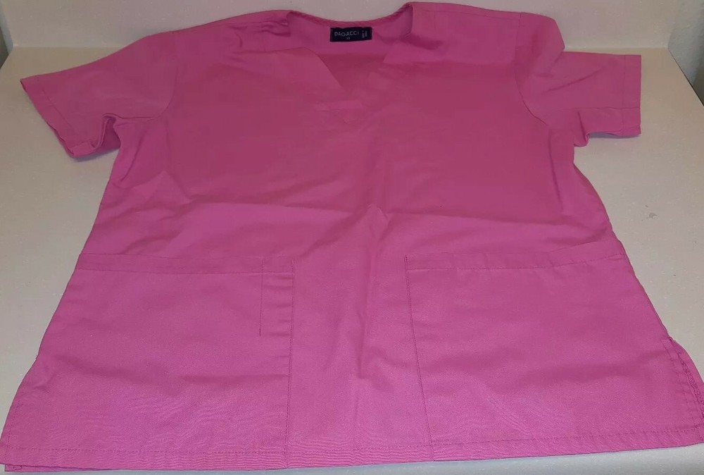 Dagacci Scrub top size XS pink color