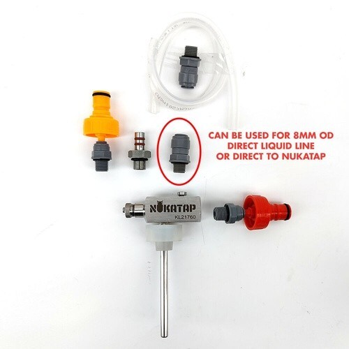 Nukatap Counter Pressure Bottle Filler - Beer, Wine, Homebrew like a Beergun