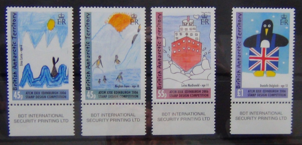 BAT 2006 Stamp Design Competition set MNH