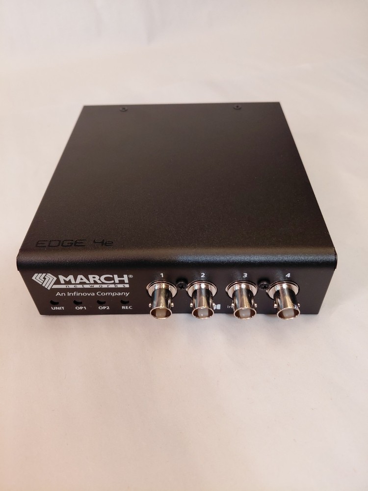 March Networks EDGE 4e NVR 4-Channel PoE Video Encoder - No AC Adapter