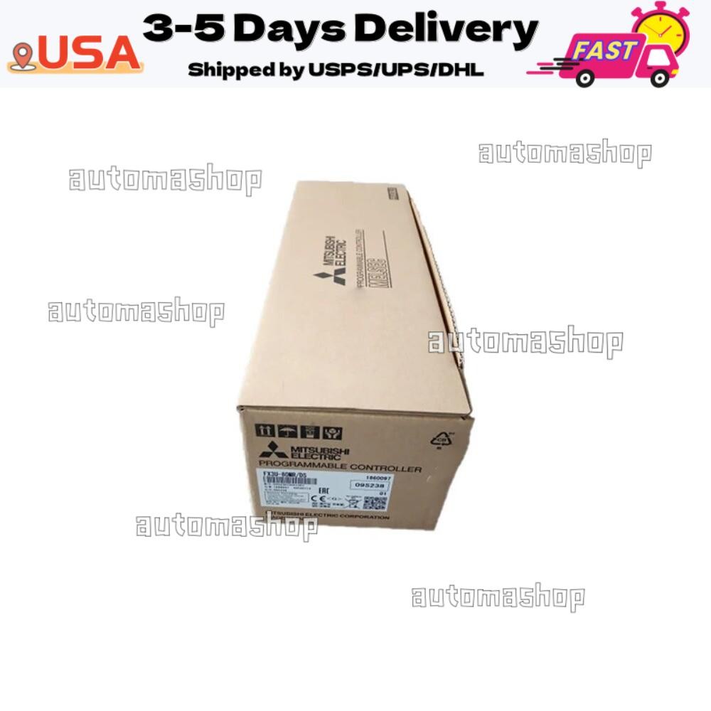 1PC New Mitsubishi FX3U-80MR-DS Programmable Controller FX3U-80MR/DS Fast Ship