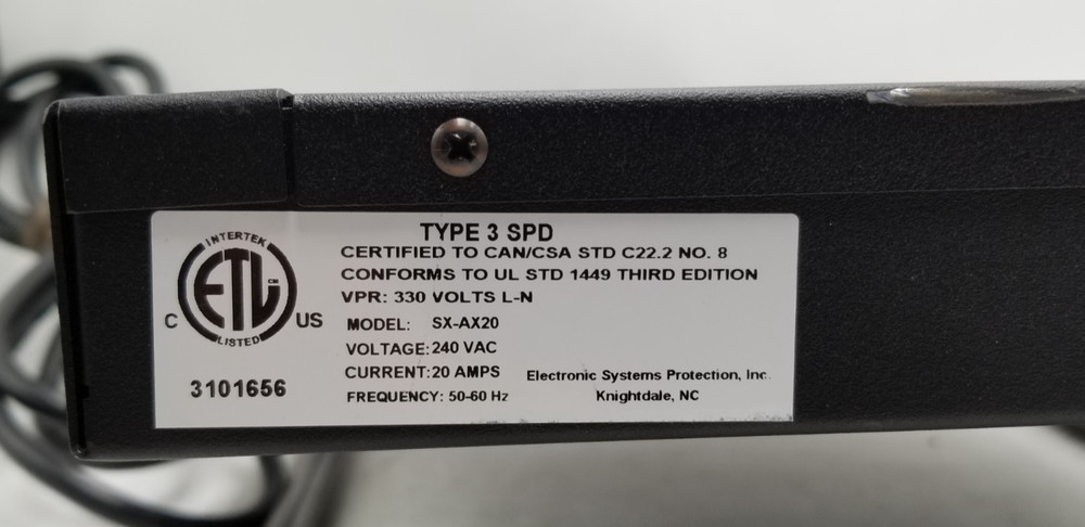 SurgeX Web Enabled Power Conditioning Management System SX-AX20
