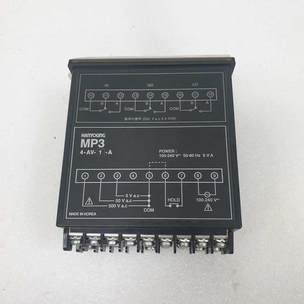 Hanyoung MP3_4-AV-1-A Digital Multi-Meter MP3