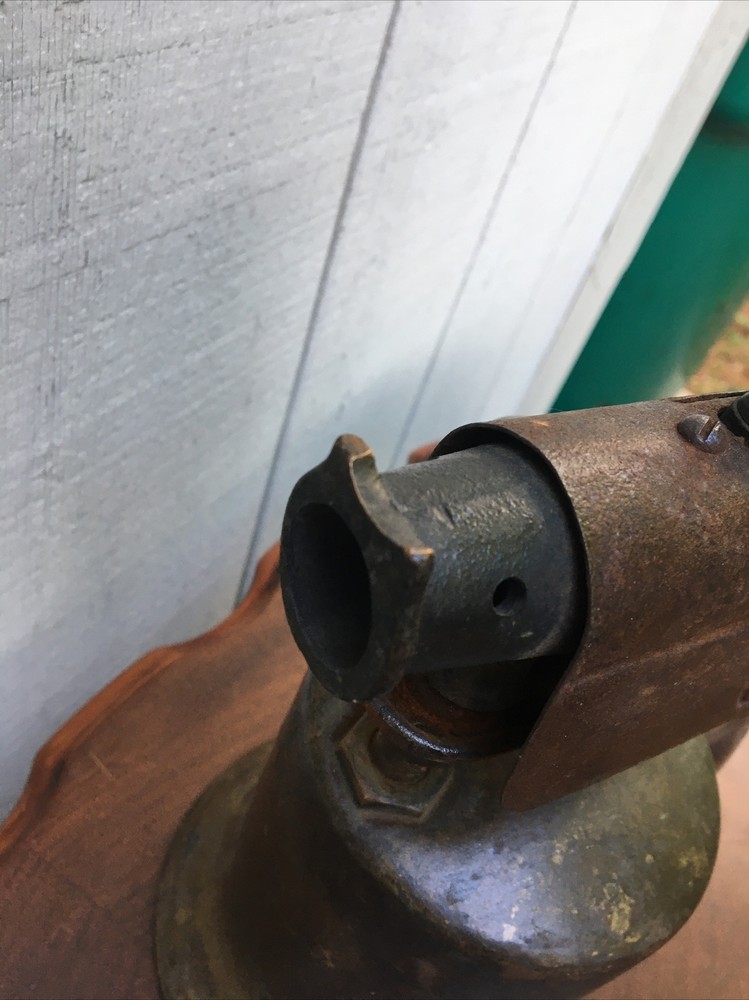 Brass Torch Vintage 10” High x 6” Diameter