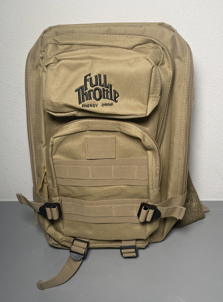 Full Throttle Energy Drink Desert Backpack