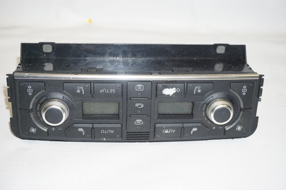 04 05 06  AUDI A8 D3 FRONT HEATER AC CLIMATE CONTROL PANEL PART # 4E0820043E