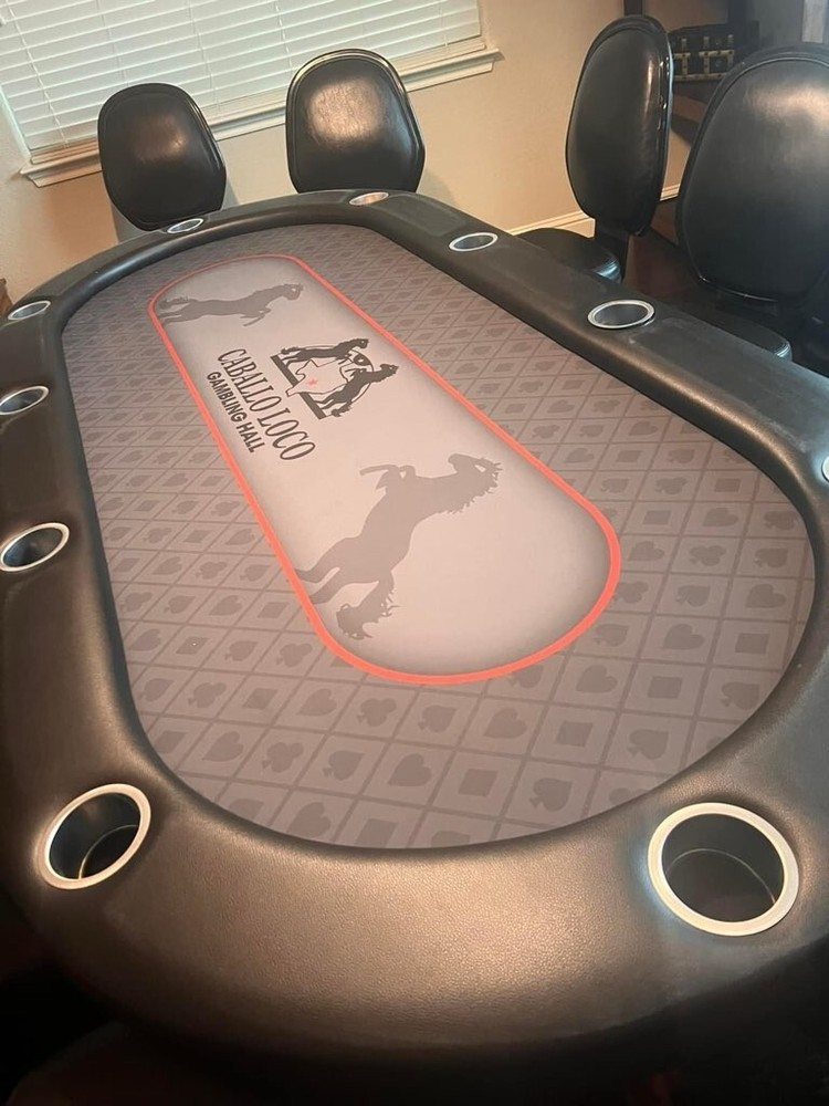 10 Player Luxury Poker Table