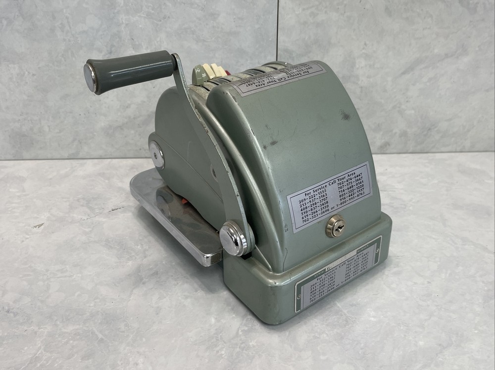 Vintage Hedman Company F&E Series Check Protector