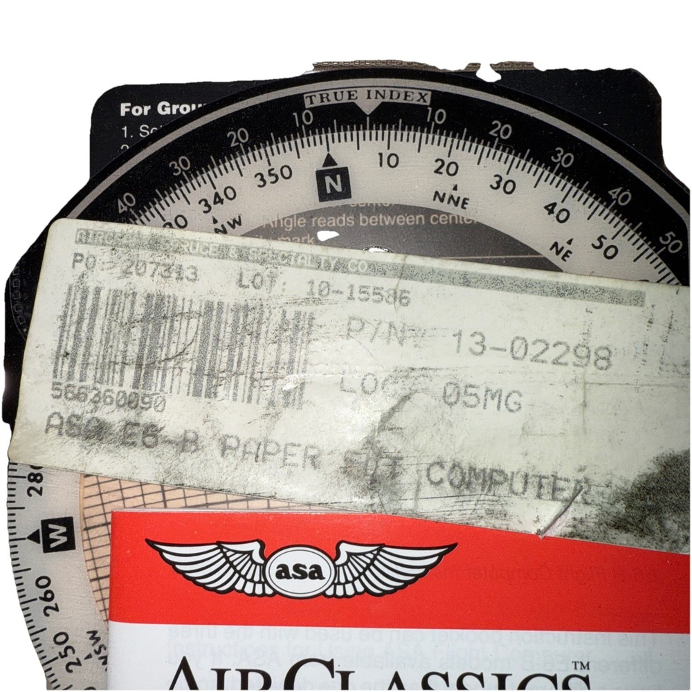 VTG ASA Air Classics E6-B Flight Computer With Instruction