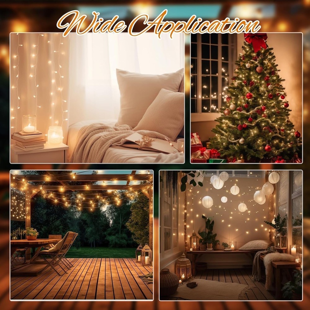 Mudder 60 Count Replacement Christmas Tree Light Bulbs 2.5V 0.425 Watt Replaceme
