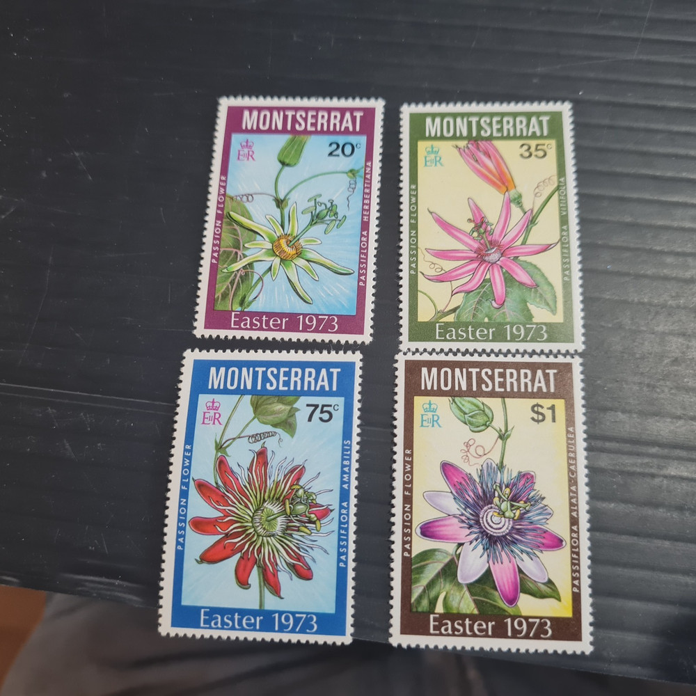 MONTSERRAT 1973 SG 309-312 EASTER  MNH