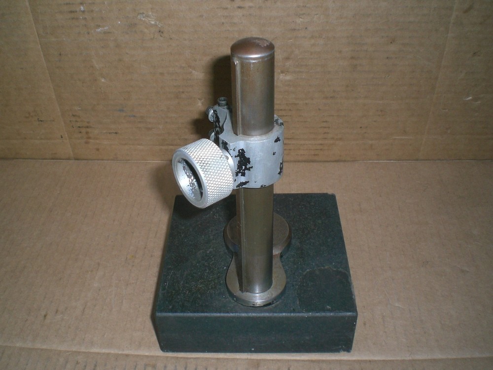 6 x 6 in Granite Comparator stand No indicator