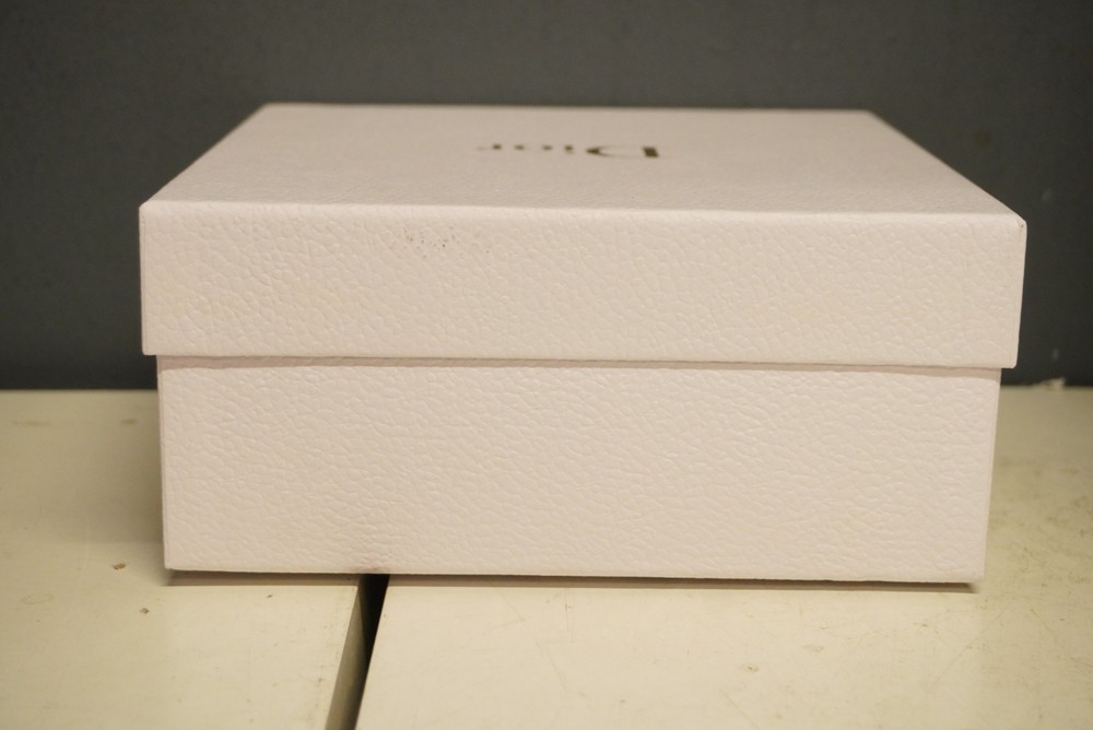 Dior White Gift Box SET (3) With Bow, Tissue, Ribbon