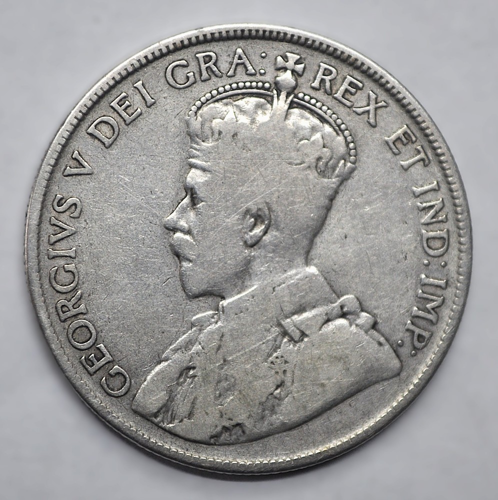 1929 Canada 50 cents