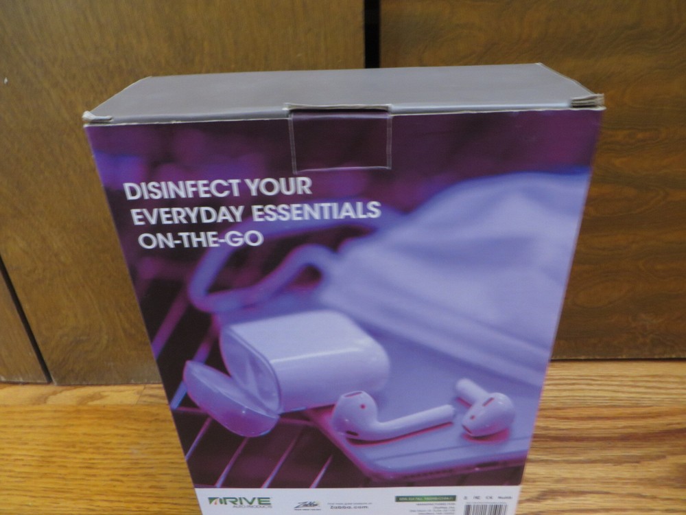 RIVE UV Light Sanitzer USB Powered Kills 99.9% Germs New Open Box