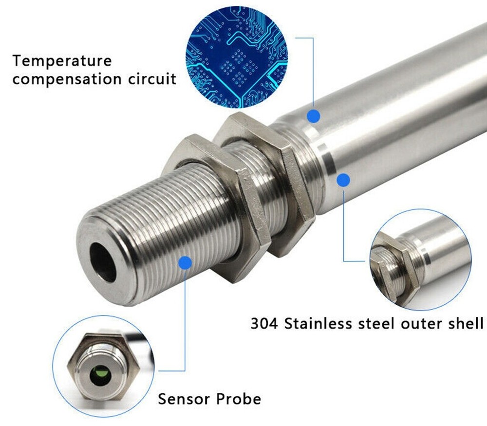 Thermometer Sensor Industrial Online Non-contact Infrared Temperature Controller
